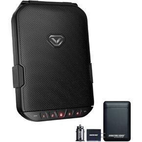 Vaultek LifePod 1.0 | Secure Waterproof Travel Case & Rugged Electronic Lock Box | Portable Handgun Organizer with Backlit Keypad, 4‑Digit Code Access, Anti‑Impact Latch Design | Signature Series Kit