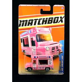 Matchbox 2011 City Action Ice Cream Truck Van Pink Mr. Coney's Tasty Treats #63