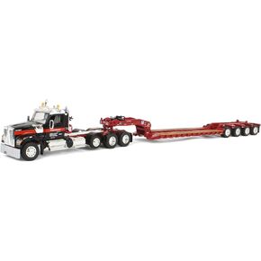 First Gear DCP 1/64 Kenworth W990 with Tri-axle Fontaine Magnitude Lowboy Trailer, Mammoet 69-1869
