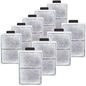 24 Pack PF-L Fish Tank Filter Cartridges, Aquarium Filter Cartridges Replacement Compatible with Top Fin Silenstream PF20, PF30, PF40 and PF75 Power Filters