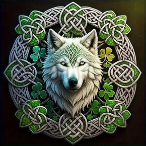 CXYQLC DIY 5D Diamond Painting Kits for Adults, Diamond Art Wolf King Diamond Painting Full Drill Crystal Rhinestone Embroidery Craft Kits for Home Wall Decor Gifts 11.8x11.8inch