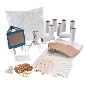 Fun Express DIY Steam Egg Drop Kit - 12 Pieces - Educational and Learning Activities for Kids