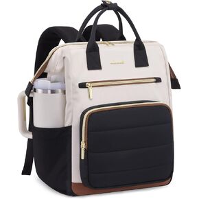 LOVEVOOK Laptop Backpack for Women, 15.6 Inch Work Backpack purse for Nurse Teacher, College Back to School Bookbag for Teen Girls, Personal Item Travel Bag Computer Daypack for Daily Commute