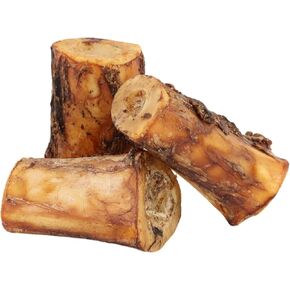 Adventure Dog Bones, Dynamo, 3", 3 PC - All-Natural, Center-Cut, Long-Lasting, Healthy, Single Ingredient, Bone Marrow, Hand-Trimmed, Slow-Roasted, Made in The USA, No Additives