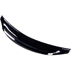 Compatible For GAC Empow R-Style Car Rear Trunk Lid Spoiler Wings ABS Material Motion Duck Tail Wing Gloss Black Carbon Accessories Parts(Glossy Black)
