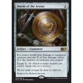 Magic The Gathering - Shield of The Avatar (230/269) - Magic 2015