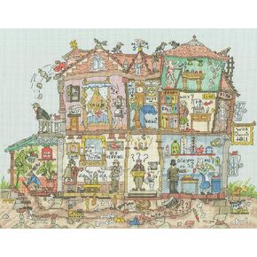 Bothy Threads Counted Cross Stitch Kit - Cut Thru' Who Dunnit