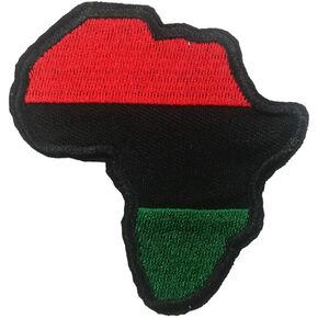 Cute-Patch BLM Black Lives Matter Anti Racist Pan African Flag Africa Black Power Fist Up Embroidered Iron on Patch