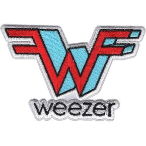 C&D Visionary Weezer W Logo Patch, Multi-Colered