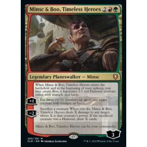 Magic: the Gathering - Minsc & Boo, Timeless Heroes (285) - Battle for Baldur's Gate