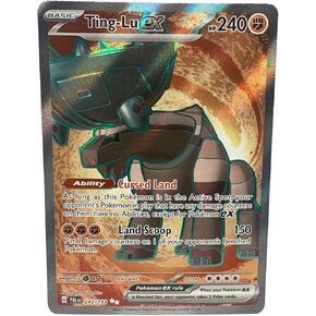 Pokemon - Ting-Lu ex 242/193 - Paldea Evolved - Full Art Ultra Rare Card