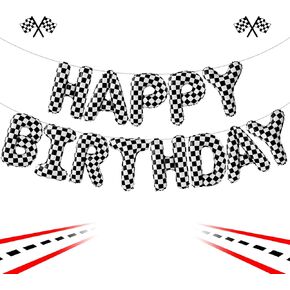 Green Pixel Themed Happy Birthday Party banner Decorations Kit with Green Pixel Balloons, Colorful Superhero Backdrop Supplies for Boys Kids Indoor Outdoor Celebration