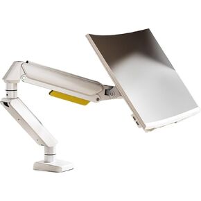 Monitor Stand Mechanical arm Suitable for Computer Rotating Lifting Cantilever Portable Screen Hole Bracket X1(White)