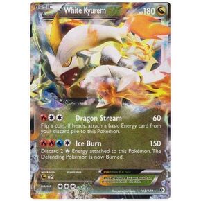 Pokemon - White Kyurem-EX (103/149) - BW - Boundaries Crossed - Holo