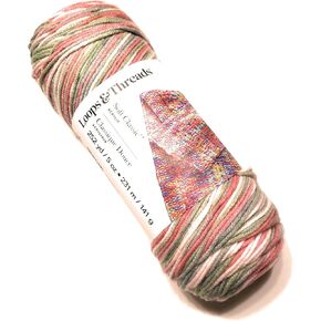 Soft Classic Yarn by Loops & Threads - 252 Yards - Medium (4) - Primrose Multi