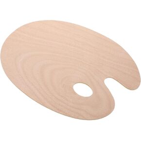 LIFKOME Wooden Paint Mixing Tray Durable Color Mixing Palette for Watercolor Acrylic for Artists Students Present for