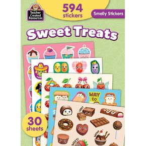 Teacher Created Resources Sweet Treats Smelly Sticker Set (TCR2088724)