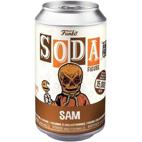 Pop! Soda Vinyl *Sealed*: Trick R Treat - Unmasked Sam with Lollipop *Chase Possible* (Hot Topic Exclusive)