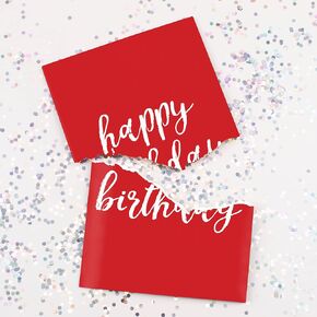 Joker Greeting Endless Birthday Song with Glitter