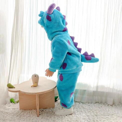 Thorn Tree Toddler Baby Boys Halloween Clothes Set Animal Costumes Outfits 2Pcs Velvet Pants Set in Saudi Arabia