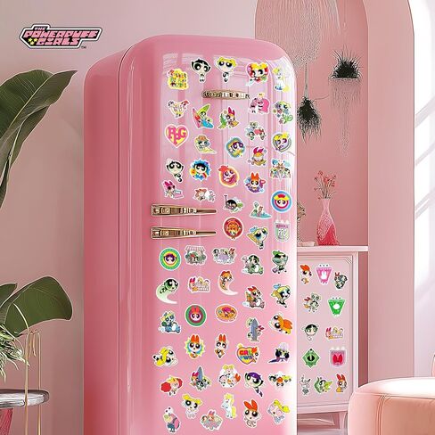 The Cute Girls Stickers for Water Bottle, Cartoon Water Bottles Decals for Kids Teens Students, Cute Girl Decals Scrapbook Laptops Skateboards Decor(50PCS) in Kuwait