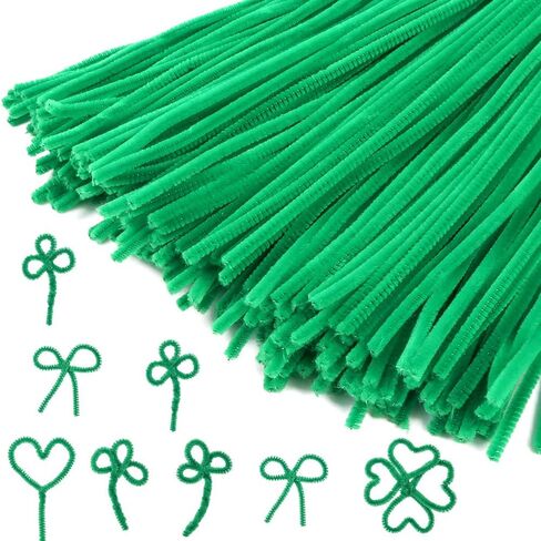 Caydo 200 Pieces Black Pipe Cleaners Craft Chenille Stems Bulk for Kids DIY Art Creative Crafts and Decoration (12 Inch x 6 mm) in Saudi Arabia