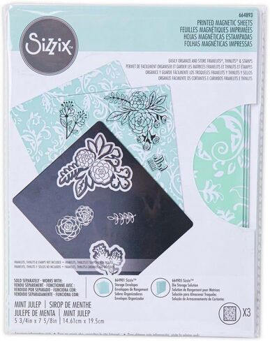Sizzix Storage Magnetic Sheets 5 3/4 "× 7 5/8" 3 حزمة in Saudi Arabia