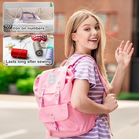 Morcheiong 40 pcs الحديد على بقع الرقم 0-9 ، 2 بوصة الحديد على أعداد مطرزة للملابس ، السراويل ، القبعات ، الحقائب- أبيض in Saudi Arabia