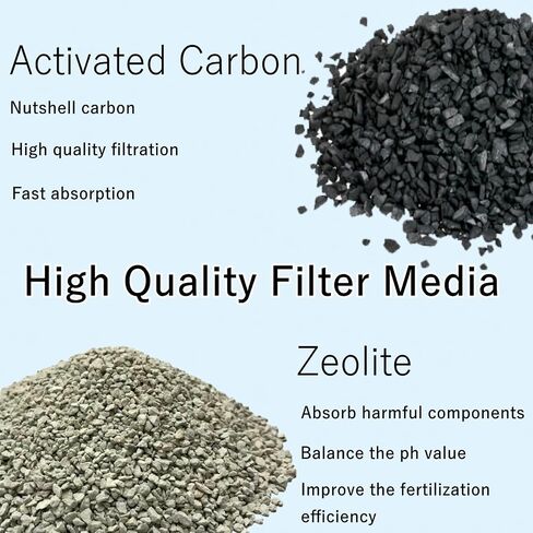 24 Pack PF-L Fish Tank Filter Cartridges, Aquarium Filter Cartridges Replacement Compatible with Top Fin Silenstream PF20, PF30, PF40 and PF75 Power Filters in Saudi Arabia