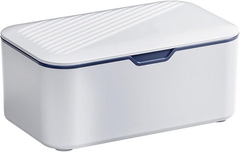 Face Mask Dispenser Box Holder Storage Box. High Clarity Mask Case With Cover For Storing And Dispensing Personal Face Masks (Clear) in Saudi Arabia