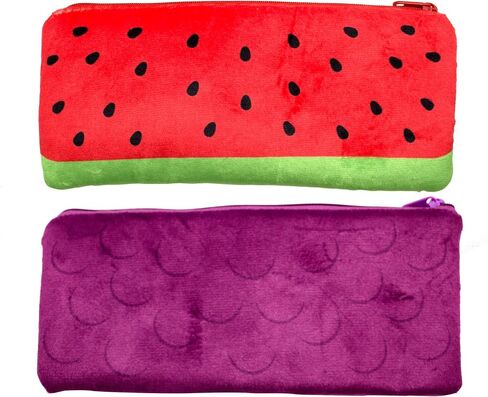 Scentco Cutie Fruities - Scented Pencil Pouch (Watermelon & Grape) - Gifts for Kids, School Supplies, Classroom Rewards in Saudi Arabia
