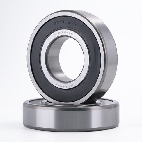 XiKe 1 Pcs 6311-2RS Double Rubber Seal Bearings 55x120x29mm, Pre-Lubricated and Stable Performance and Cost Effective, Deep Groove Ball Bearings. in Saudi Arabia