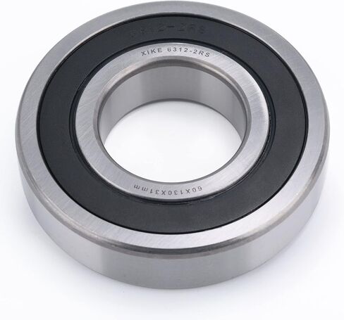 XiKe 1 Pcs 6311-2RS Double Rubber Seal Bearings 55x120x29mm, Pre-Lubricated and Stable Performance and Cost Effective, Deep Groove Ball Bearings. in Saudi Arabia