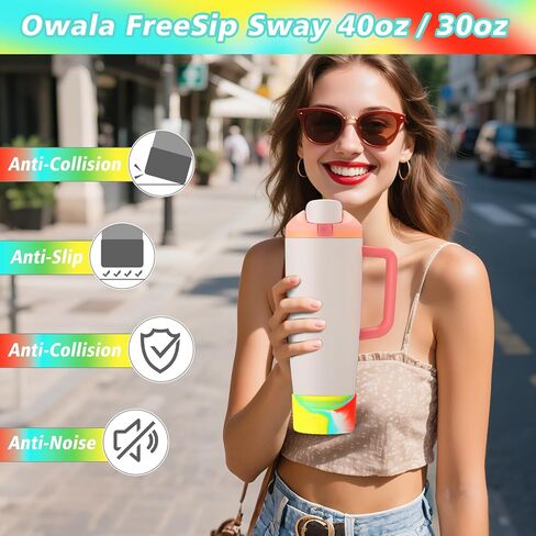 حذاء من السيليكون لمسافر Hydrojug 40 أونصة، ملحقات لكوب Hydrojug 40 أونصة، حذاء زجاجة مياه قابل لإعادة الاستخدام، خالٍ من مادة Bpa - عبوتان in Saudi Arabia