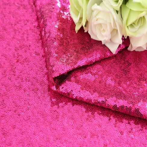 Sparkly Glitz الترتر النسيج الملبس - من الفناء - مثالي للديكور والمنزل والملابس وديكور الأحداث والفنون والحرف اليدوية DIY والمزيد. - النحاس ، 1 ياردة in Kuwait