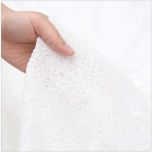 Sparkly Glitz الترتر النسيج الملبس - من الفناء - مثالي للديكور والمنزل والملابس وديكور الأحداث والفنون والحرف اليدوية DIY والمزيد. - النحاس ، 1 ياردة in Kuwait