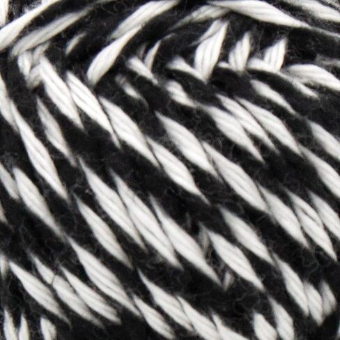 Lion Brand DIY Glow Twist Yarn ، خيوط للحياكة ، والحيوانية ، والحرف ، والأسود ، 1 حزمة in Kuwait