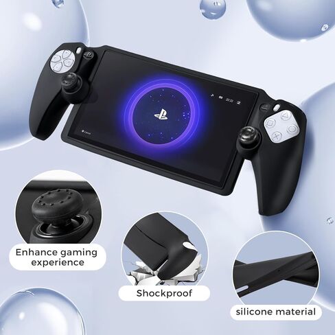 حافظة CoBak صلبة للحمل لجهاز PlayStation Portal Remote Player - مع واقي شاشة واحد، وغطاء خارجي صلب لحماية أفضل. in Saudi Arabia