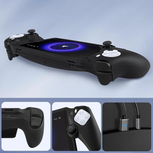 حافظة CoBak صلبة للحمل لجهاز PlayStation Portal Remote Player - مع واقي شاشة واحد، وغطاء خارجي صلب لحماية أفضل. in Saudi Arabia