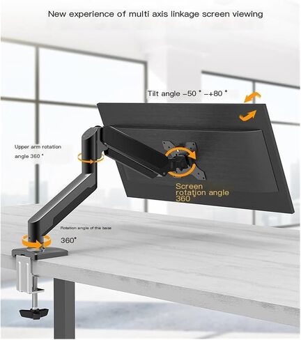Monitor Stand Computer Screen Heightening 27-32 inches arm Stand Robotic arm Punch-Free AS310 in Saudi Arabia