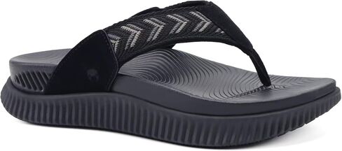 KuaiLu Womens Orthotic Flip Flops with Arch Support Cushion Recovery Sandal | Slip On Yoga Mat Walking Plantar Fasciitis Thong Sandles，Comfortable Summer Ladies Trendy Beach Pool Outdoor Sandalias in Saudi Arabia