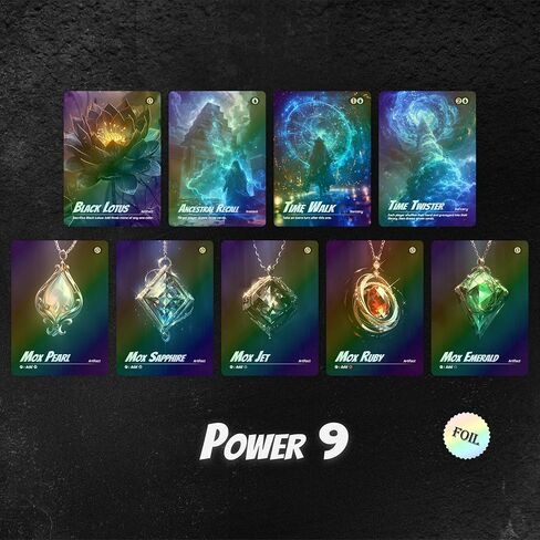 بطاقات الوكيل لـ Magic the Gathering ، بطاقات DIY مخصصة بديلة ، Power 9 ، Normal in Kuwait