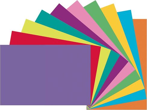 Pacon Tru-Ray Construction Paper, 76 lb Text Weight, 12 x 18, Assorted Bright Colors, 50/Pack in Saudi Arabia