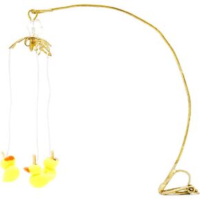 Odoria 1/12 Miniature Baby Mobile for Crib Dollhouse Nursery Accessories