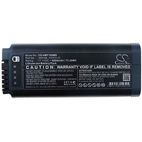 Cameron Sino Battery for Hamilton C1, MRI1, T1 PN:Hamilton 110731-O, 369108 6600mAh / 73.26Wh