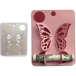 Butterfly Card Metal Cutting Dies for Scrapbooking Decoration, Handmade Stencils, DIY Card Making Mould Model Crafts, Die Cuts in Saudi Arabia