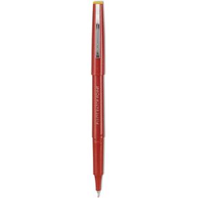 Pilot 11007 Razor Point Marker, .3mm, Extra Fine, Red Ink, 12 pack