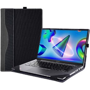 Laptop Case Cover for 17.3 inch Asus Vivobook 17X K3704 K1703 M1703 M3704 & 17 M1702 X1704,PU Leather Protective Sleeve Shell Bag with Pen Holder (for 17.3 inch Asus Vivobook, Dark Gray)