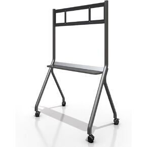Mobile Display Stand for Interactive Touchscreen Panels | Ideal for Classrooms, Conference Rooms, and Hybrid Workspaces | VESA 1000x600 | Locking Wheels | 220 lb Capacity