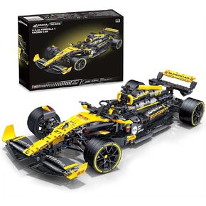 Technic F1 RS20 Racing Car Building Kit – 1:8 Scale Collectible Set for Adults, 1650+ PCS Display Model with Realistic Details – DIY Engineering Gift for F1 Fans, Home or Office Display